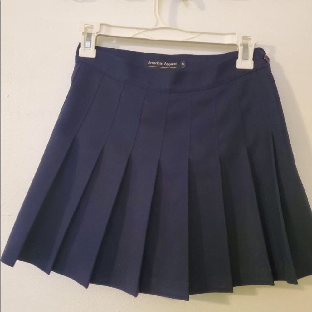 American Apparel, Pleated, Tennis Skirt.